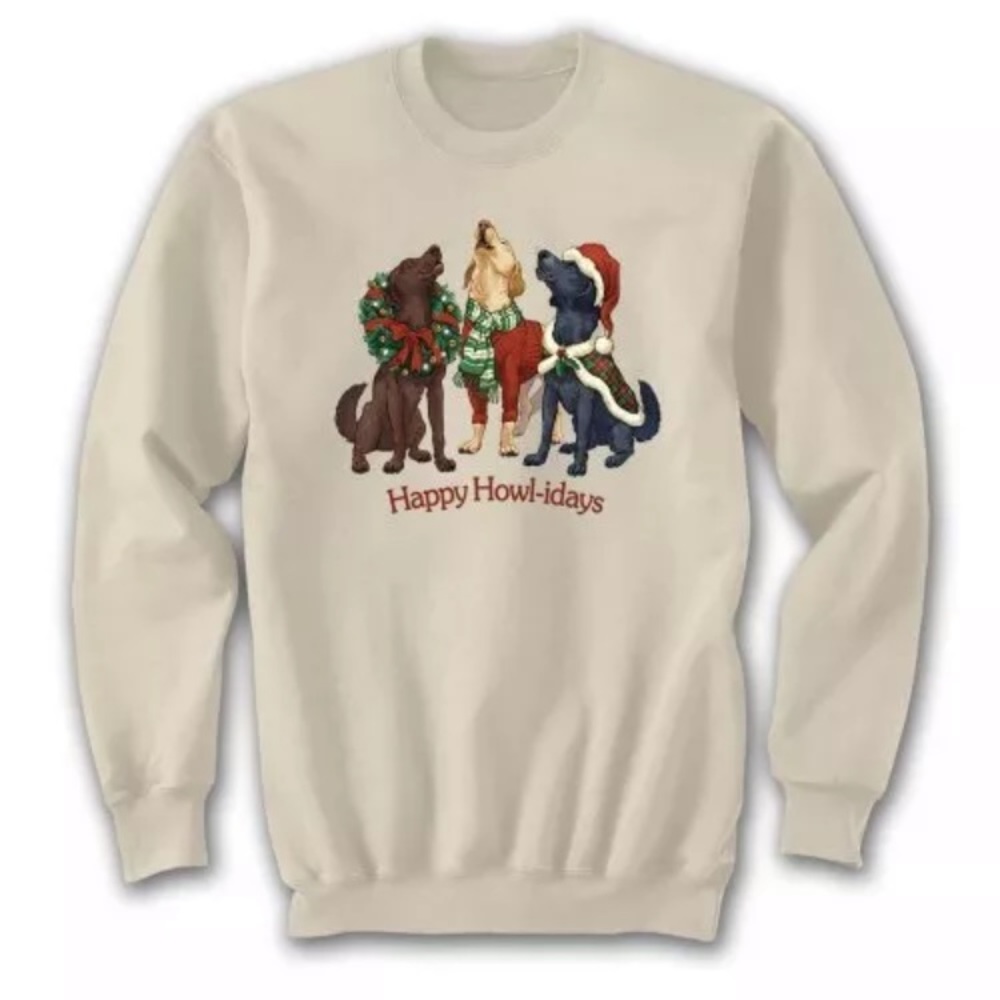 Dogs Christmas Sweatshirt (Unisex cut)